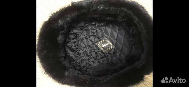 Кепка норковая р.56-58