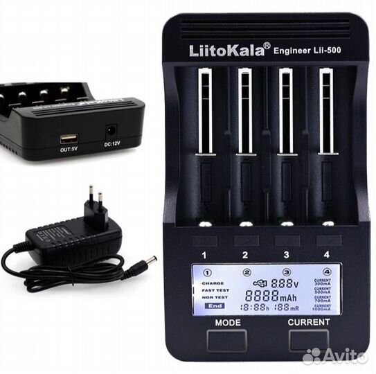 Зарядное устройство Liitokala Lii-500