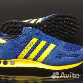 Adidas la cheap trainer blue