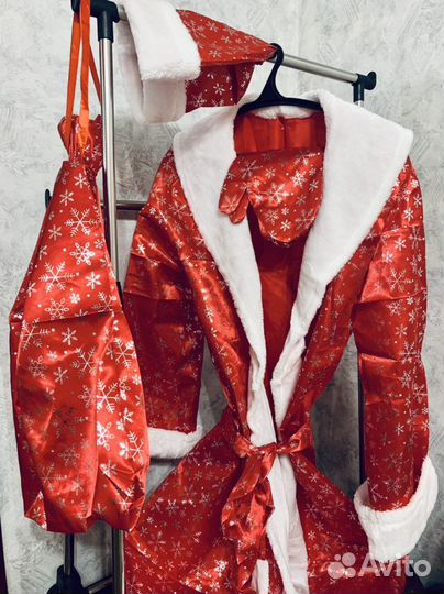 Костюм Деда Мороза и Снегурочки аренда