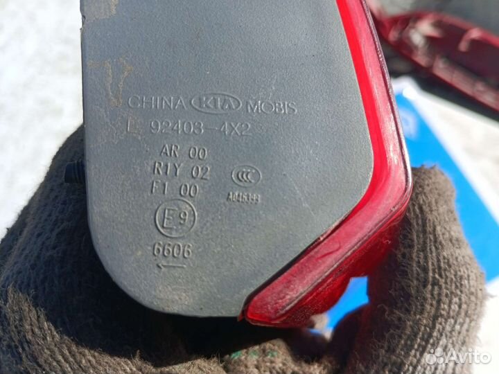 Kia rio 3 хэтчбэк вставка в крышку багажника