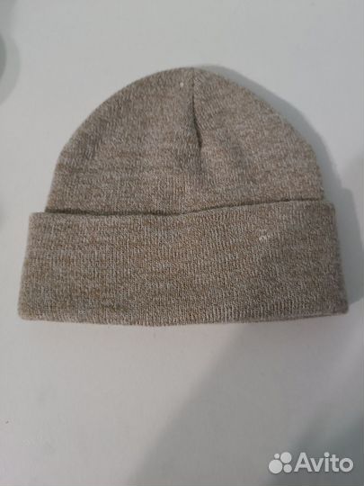 Шапка осень для девочки бежевая