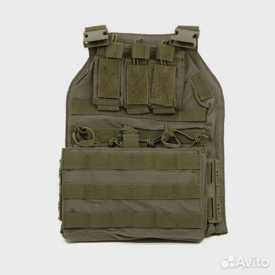 Разгрузка RusForce cpqr Pro на 15 карманов Зелёный