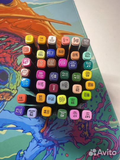 Фломастеры для скетчинга