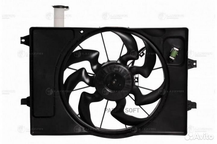 Вентилятор двигателя Hyundai Elantra (AD) (15) (с