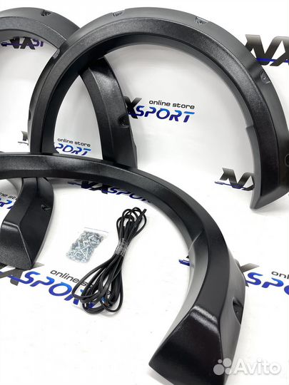 Расширители арок niva шевроле