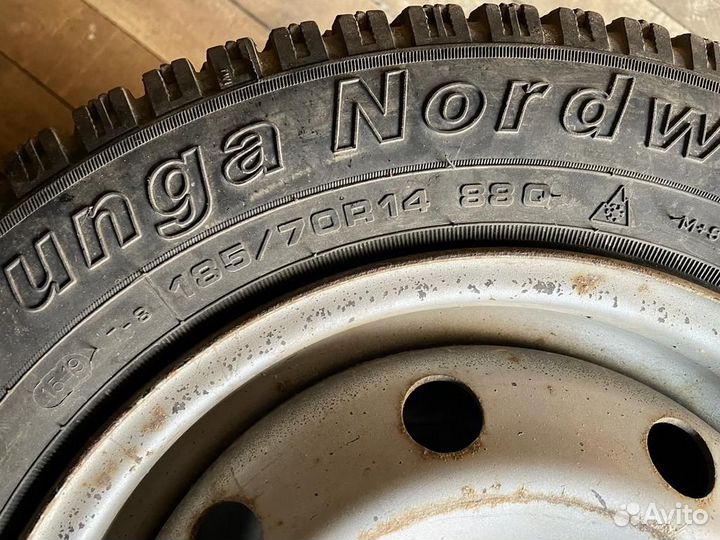 Продам колеса Tunga Nordway 185/70 R14 88Q