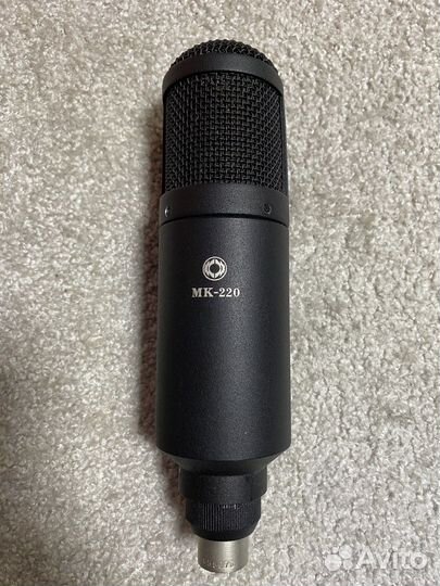 Микрофон конденсаторный Октава мк-220 + держатель