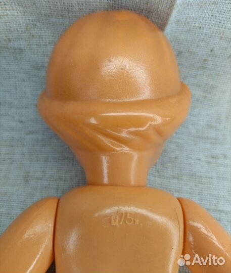 Кукла целлулоид 25см Тюменский хим. комб. СССР