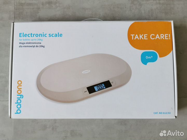 Электронные детские весы BabyOno 612