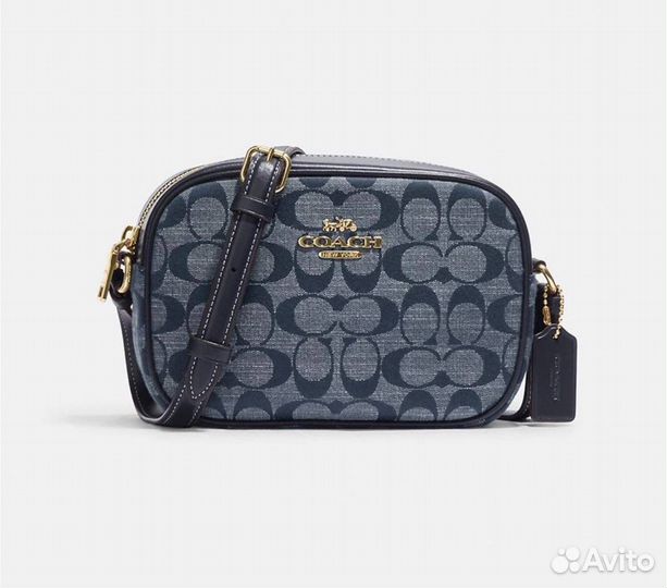Женская сумка Coach Denim Jamie Camera Bag