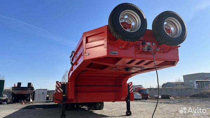 Полуприцеп трал (тяжеловоз) Авиком 98717-04 низкорамный, 2024