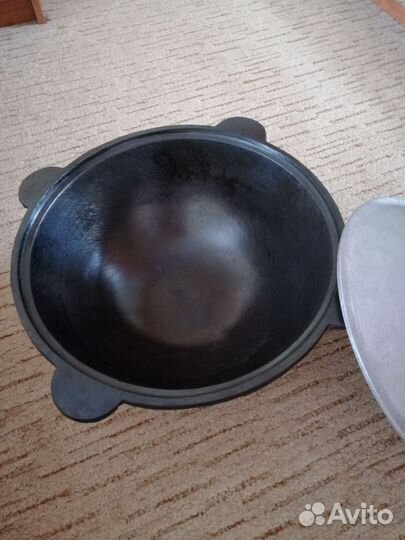 Казан чугунный 8 литров