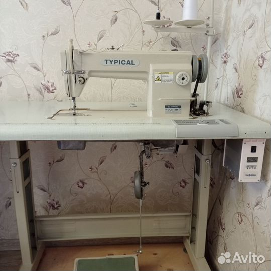 Швейная машина typical с новым серводвигателем