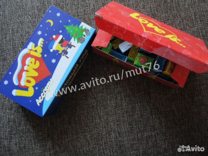 Жевательная резинка love IS