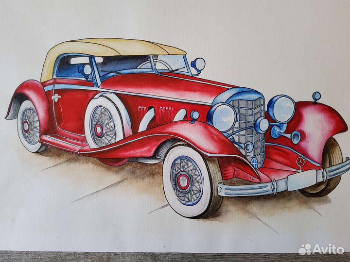 Продаётся картина акварель/бумага