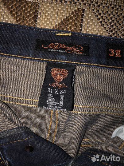 Ed hardy джинсы y2k