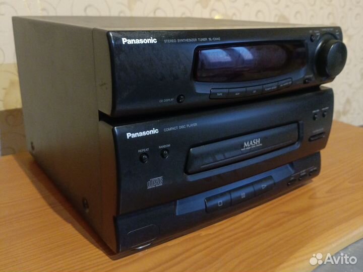 Кассетник с усилителем panasonic su-ch40