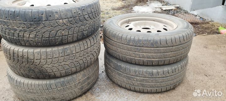 Резина р14 бу с гранты(4*100,4