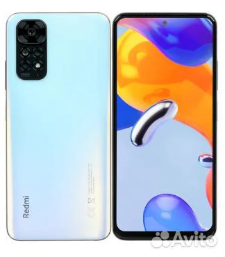 Redmi Note 11S 6/64 гб, белый