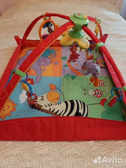 Развивающий коврик Tiny Love Разноцветное сафари