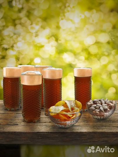 Набор посуды promsiz Стакан 6 шт + креманка 2 шт