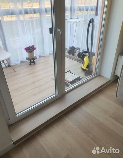 Подоконники из массива дерева под ключ