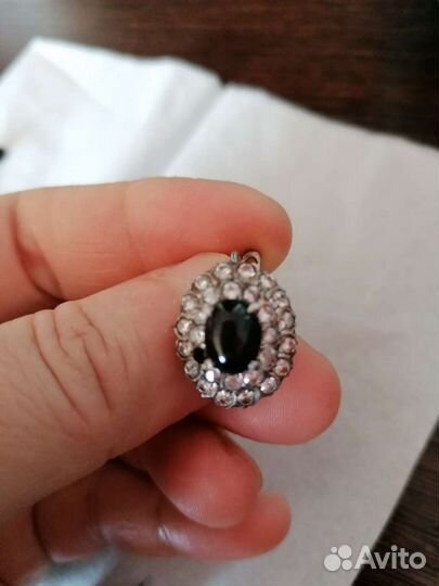 Серебряные серьги