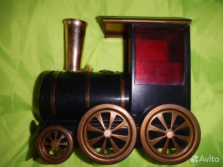 Поезд светильник винтаж