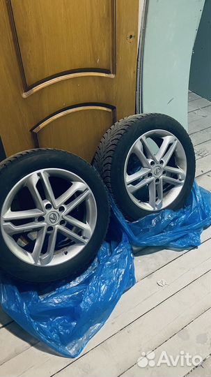 Колеса в сборе r17 зимние 5 114.3