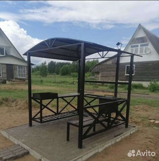 Мангал беседка