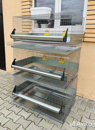 Клетки для кур несушек на 30 голов