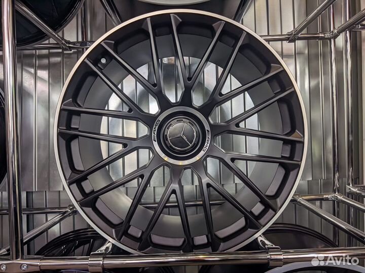 Кованые диски+шина на GLS 6.3AMG R23 разноширокие