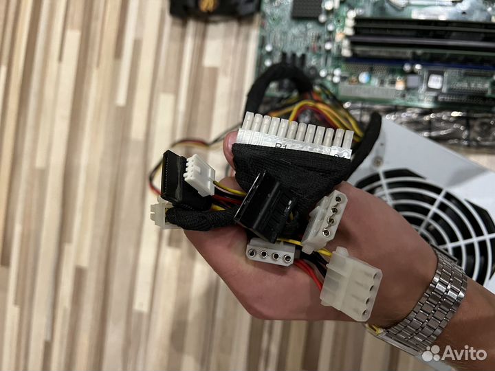 Материнская плата с процессором 1156