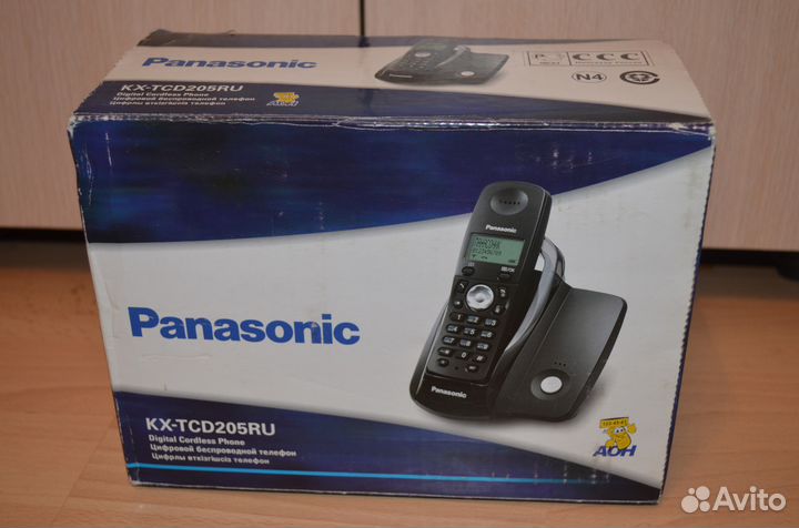 Цифровой беспроводной телефон Panasonic