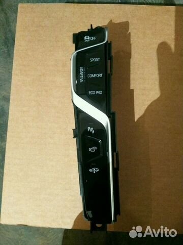 Панель управления в центральной консоли бмв Ж11-12