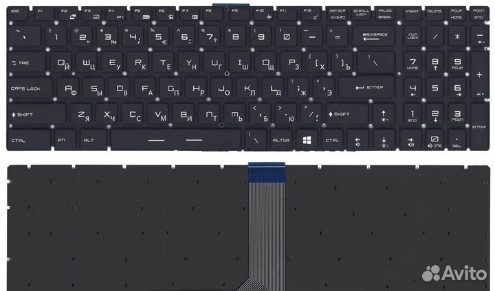 Клавиши для MSI GE/GL62,63,72,73 GS60,62,63,70,72