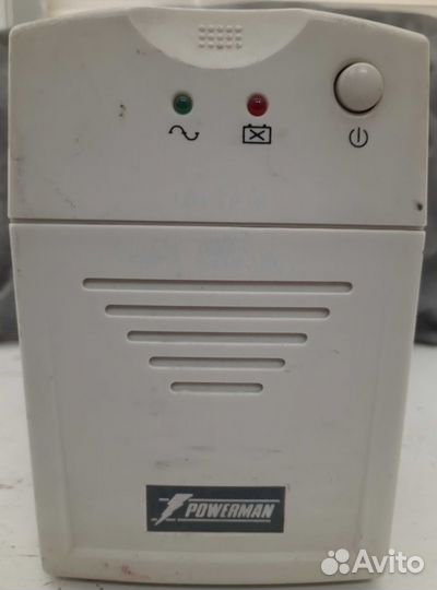 Продам ибп Powerman Back Pro (Новый аккумулятор)