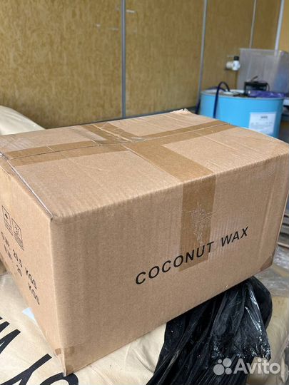 Кокосовый воск для свечей