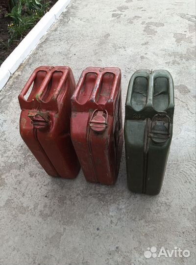 Канистры металлические 20 литров, алюминиевые 20л