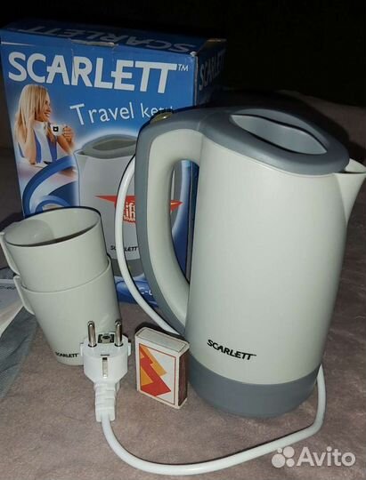 Чайник scarlett дорожный 0.5 л