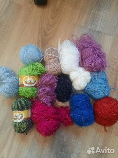 Пряжа нитки для вязания