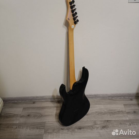 Электрогитара с хамбакером lag arkane a66