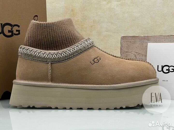 Ugg Женские слипоны на платформе с Носком Tazz