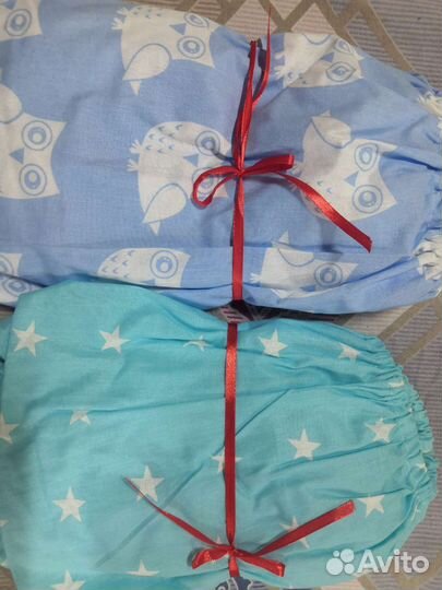 Простыни новые детские на резинке