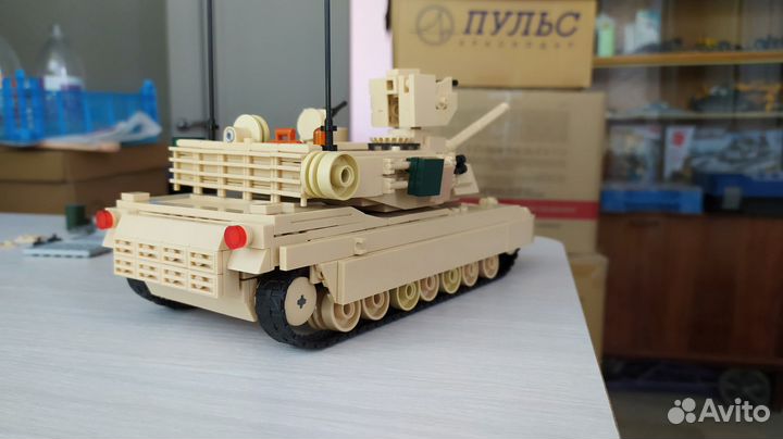 Лего конструктор танк abrams m1a2