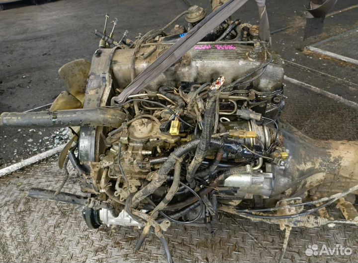 Двигатель 4D56T mitsubishi delica 1993г. P35W