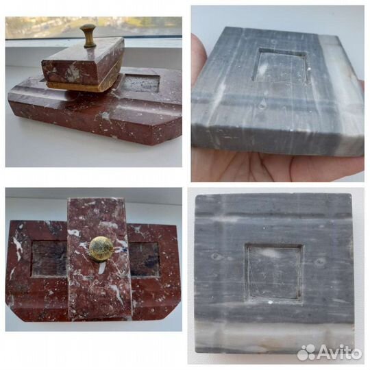 Письменный чернильный набор, мрамор