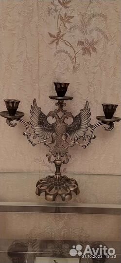 Подсвечник на три свечи, СССР