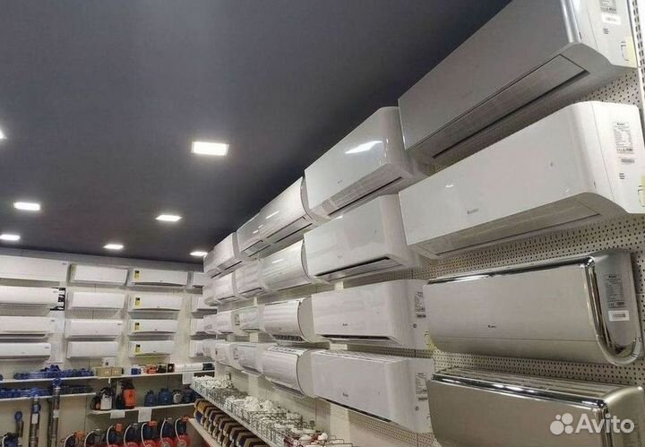 Сплит система с установкой